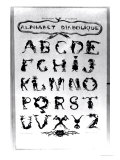 Buy Devilish Alphabet at AllPosters.com