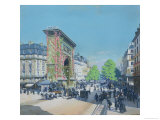 Buy La Porte St. Denis, Paris, 1880 at AllPosters.com