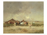 Buy Arab Encampment, 1872 at AllPosters.com