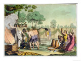 Buy Ancient Celts or Gauls Sacrificing a Cow, circa 1800-18 at AllPosters.com