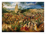 Buy The Road to Calvary, 1564 at AllPosters.com