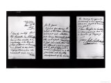 Buy Signed Letter, 1887 at AllPosters.com