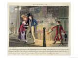 Buy Intemperance, Plate 5 from "The Necessary Qualifications of a Man of Fashion," Published 1823 at AllPosters.com