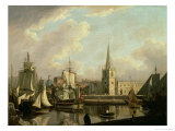 Buy George's Dock Basin, Liverpool, 1797 at AllPosters.com