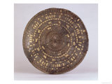 Buy Dish with Ten Circles of Scythian Motifs, from Ziwiyeh, Iran, circa 7th Century BC at AllPosters.com