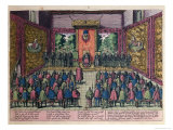 The Emperor Charles V Announces the Abdication of His Power over the Low Countries to His Son