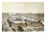 Buy The Finished Louvre and the New Rue De Rivoli at AllPosters.com