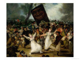 The Burial of the Sardine circa 1812-19 (Detail)
