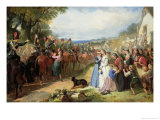 Buy The Girls We Left Behind Us, the Departure of the 11th Hussars for India at AllPosters.com