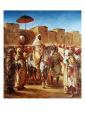 The Moroccan Chief, 1845 Giclee Print