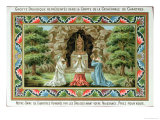 Buy Druids Praying at a Statue of the Madonna and Child on the Site of the Grotto at Chartres, 1887 at AllPosters.com