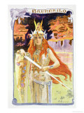 Buy Brunnhilde, from "L'Estampe Moderne," Published Paris 1897-99 at AllPosters.com