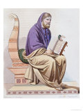 Buy Portrait of St. Gregory of Tours (538-594) Illustration from "Le Plutarque Francais" at AllPosters.com