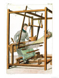 Buy Blindman Using a Loom, Plate 17 from "Essai Sur L'Instruction Des Aveugles" at AllPosters.com