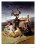 The Witches' Sabbath, 1797-98 (Detail)