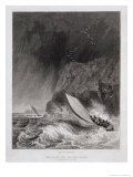 Buy The Boats off Walden Island in a Snow Storm, August 12th 1827 at AllPosters.com