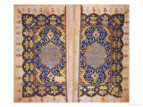 Illuminated Pages of a Koran Manuscript, Il-Khanid Mameluke School