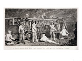 Buy The Advanced Gallery on the French Side of the Mont Cenis Tunnel, with the "Perforatrices" at AllPosters.com