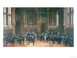 Buy Members' Lobby, Houses of Parliament, 1872-73 at AllPosters.com