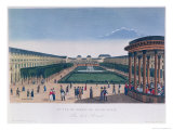 Buy View of the Gardens of the Palais Royal, as Seen from the Rotunda at AllPosters.com