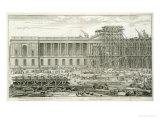 Buy Building of the Main Entrance of the Louvre, Paris at AllPosters.com
