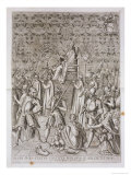Buy Pope Sixtus V is Carried to the Ceremony for the Dedication of the Obelisk at AllPosters.com