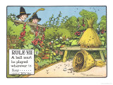 Buy Rule VII: A Ball Must be Played Wherever it Lies, from "Rules of Golf," Published circa 1905 at AllPosters.com