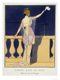 Buy Farewell at Night, Design for an Evening Dress by Paquin at AllPosters.com