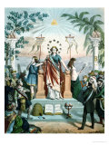Buy Freemasonry Instructing the People, 1875 at AllPosters.com