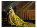 Buy Queen Victoria in Her Coronation Robe, 1838 at AllPosters.com