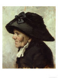 Buy Study of the Head of an Old Woman, 1880s at AllPosters.com
