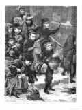 Feeding the Hungry, a London Soup Kitchen, 1880