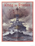 Krieg Im Frieden, Poster Celebrating the German Naval Manoeuvres of 1903