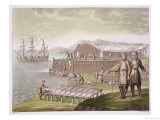 Buy The Fishing Industry, Newfoundland, from "Le Costume Ancien Et Moderne" at AllPosters.com