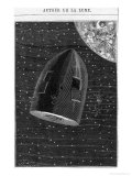 Buy Leaving for the Moon, Illustration from "Around the Moon" by Jules Verne Paris, Hetzel at AllPosters.com