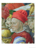 Buy Face in the Procession, Detail from the Journey of the Magi Cycle in the Chapel, circa 1460 at AllPosters.com