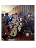 Buy Execution of Tsar Nicholas II and His Family at Yekaterinburg, 17th July 1918 at AllPosters.com