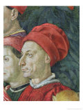 Buy Face in the Procession, Detail from the Journey of the Magi Cycle in the Chapel, circa 1460 at AllPosters.com