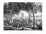 Buy Island of Guam: Natives at Work in the Garden of the Governor's Palace at AllPosters.com