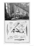 Buy The Art of Writing, Illustration from the "Encyclopedie" by Denis Diderot 1763 at AllPosters.com