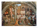 Buy Fire in the Borgo, from the "Stanza Dell"Incendio" circa 1514-17 at AllPosters.com
