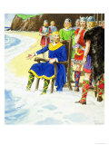 Buy King Canute from "Peeps into the Past," Published circa 1900 at AllPosters.com