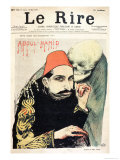Buy Caricature of Abd Al-Hamid II from "Le Rire," 29th May 1897 at AllPosters.com