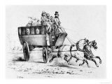 Buy The Stagecoach, Mid-19th Century at AllPosters.com