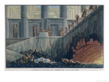 Egyptian Set Design for Act II, Scene XXviii of the Opera 