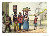 Buy Iron Collar Punishment for Fugitive Slaves, from "Voyage Pittoresque Au Bresil," 1839 at AllPosters.com