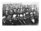 Buy The Members of the London Royal Geographic Society, Illustration from "Five Weeks in a Balloon" at AllPosters.com