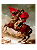 Napoleon Crossing the Alps, circa 1800 Giclee Print