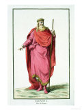 Buy Clovis I King of the Salian Franks from Receuil Des Estampes at AllPosters.com