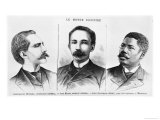 Jose Marti, Gonzalo De Quesasa, Juan Gualberto Gomez, Illustration from 